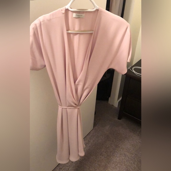 Aritzia Babaton Wallace Wrap Dress - Picture 2 of 4